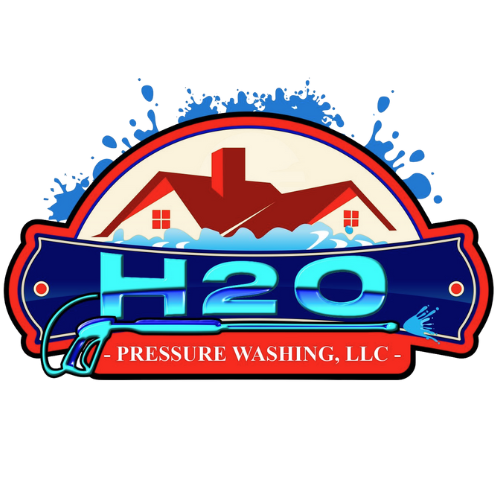 H20 pressure washing llc logo for pressure washing services in pinellas county